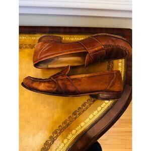 Vintage Timberland Hand Made Lottusse Made in Spain Leather Loafers Shoes Sz 9.5